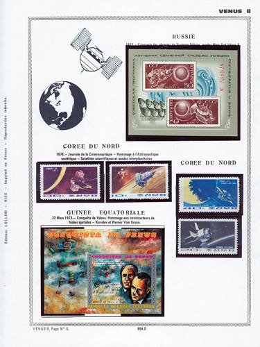 page number _694_D_ from album espace to collect stamps