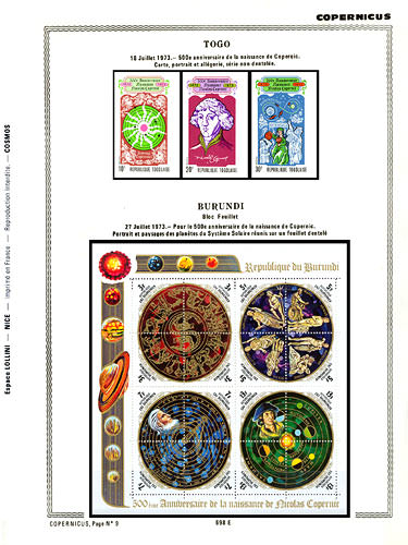 page _698_E_ de album collection espace de timbres