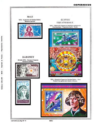 page number _698_J_ from album espace to collect stamps