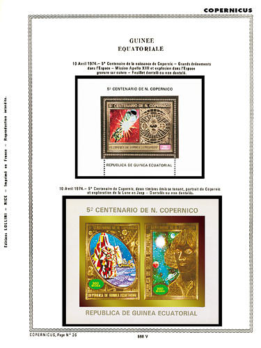 page _698_V_ de album collection espace de timbres