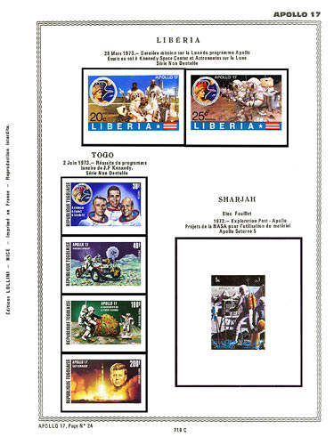 page number _718_C_ from album espace to collect stamps