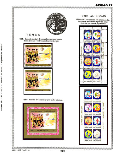 page _718_W_ de album collection espace de timbres