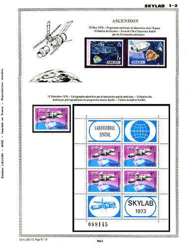 page number _746_A_ from album espace to collect stamps