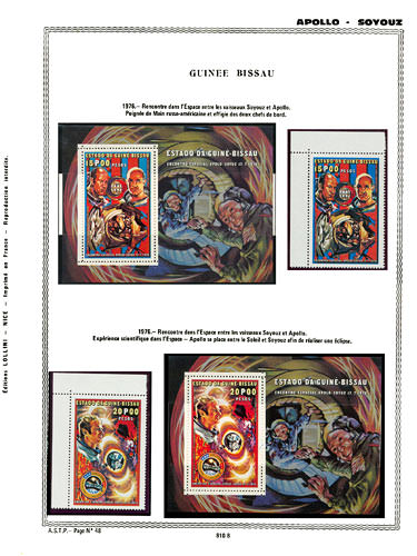 page _810_B_ de album collection espace de timbres