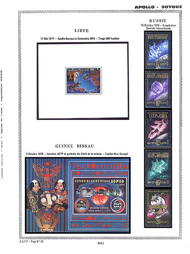 page _810_J_ de album collection espace de timbres
