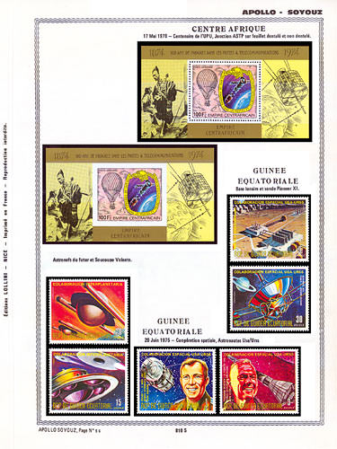 page number _810_S_ from album espace to collect stamps