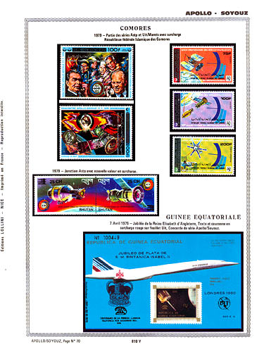 page number _810_Y_ from album espace to collect stamps