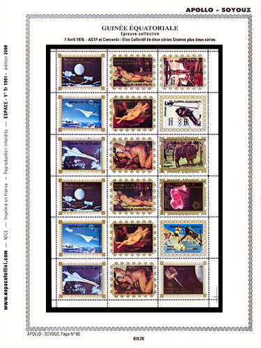 page number _810_ZK_ from album espace to collect stamps