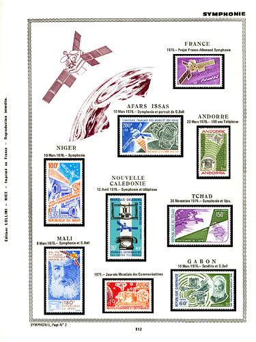 page number _812__ from album espace to collect stamps