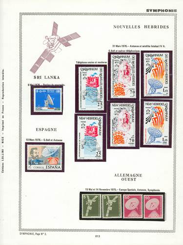 page number _813__ from album espace to collect stamps