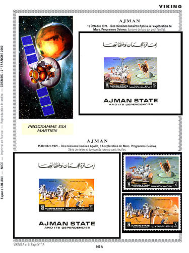 page number _842_A_ from album espace to collect stamps