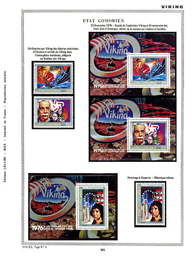 page number _845__ from album espace to collect stamps