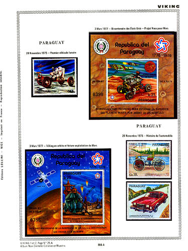 page number _866_A_ from album espace to collect stamps