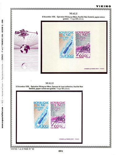 page _872_U_ de album collection espace de timbres