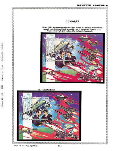 page number _898_J_ from album espace to collect stamps