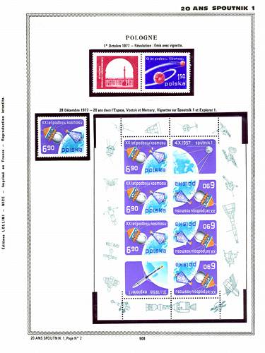 page number _908__ from album espace to collect stamps