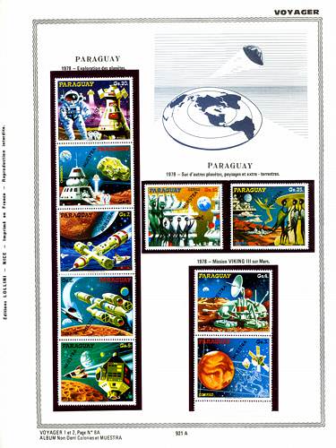page number _921_A_ from album espace to collect stamps