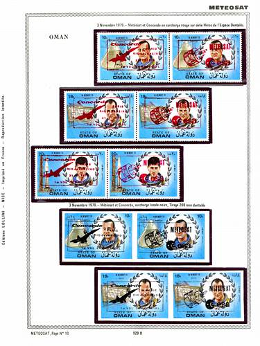 page number _929_D_ from album espace to collect stamps