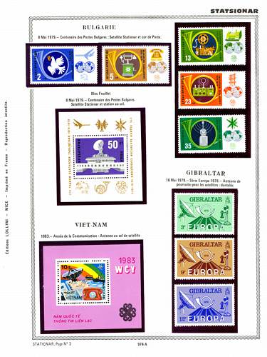 page number _974_A_ from album espace to collect stamps