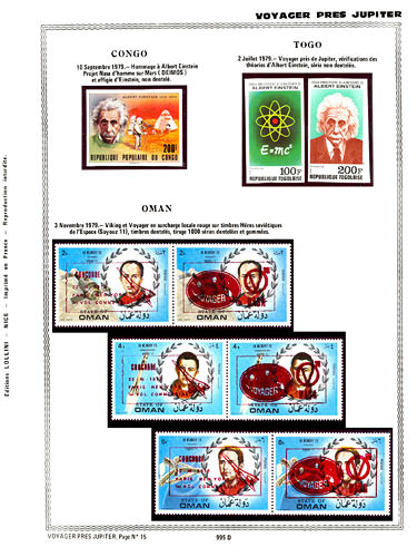 page number _995_D_ from album espace to collect stamps