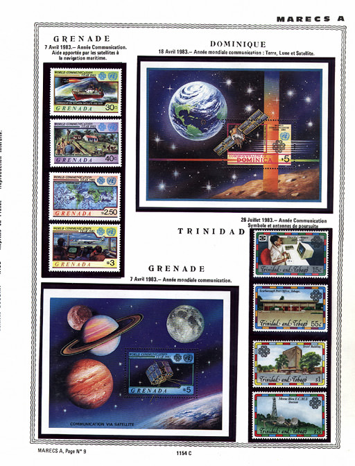 page _1154_C_ from album collection espace of stamps