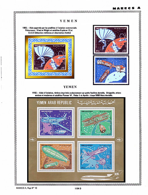 page _1154_D_ from album collection espace of stamps