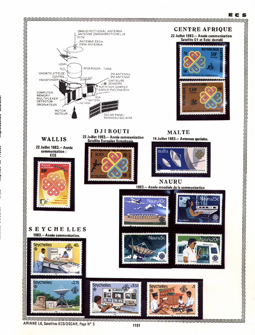 page _1191__ from album collection espace of stamps