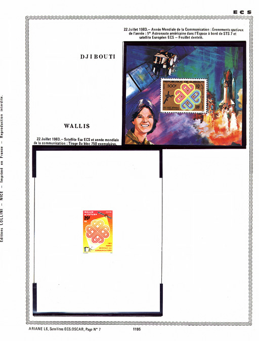page _1195__ from album collection espace of stamps