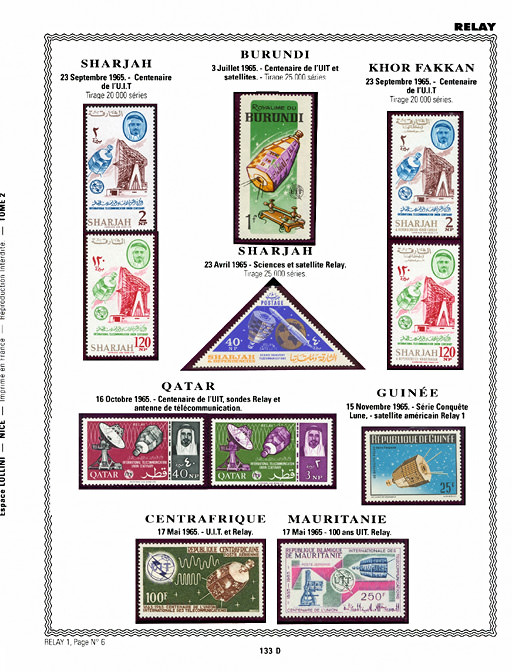page _133_D_ from album collection espace of stamps