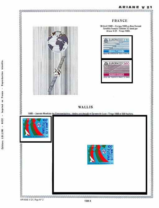 page _1504_A_ from album collection espace of stamps