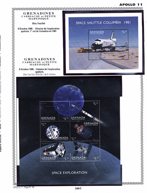 page _2340_C_ de album collection espace de timbres