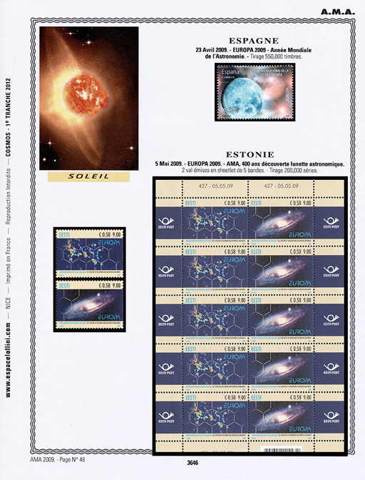 page _3646__ de album collection espace de timbres