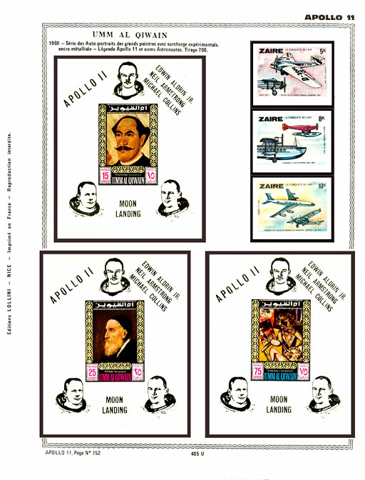page _485_U_ de album collection espace de timbres