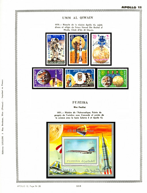 page _523_B_ from album collection espace of stamps