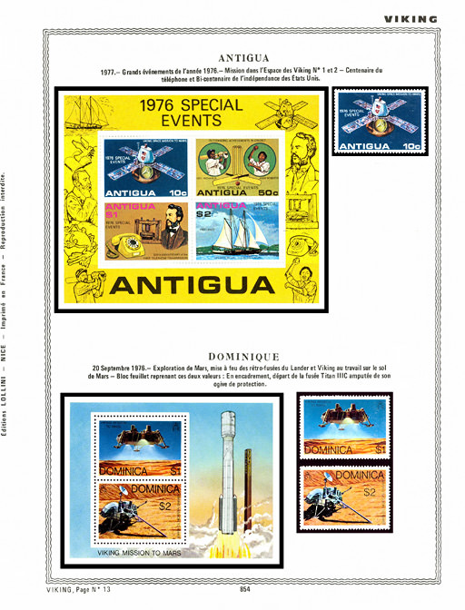 page _854__ de album collection espace de timbres
