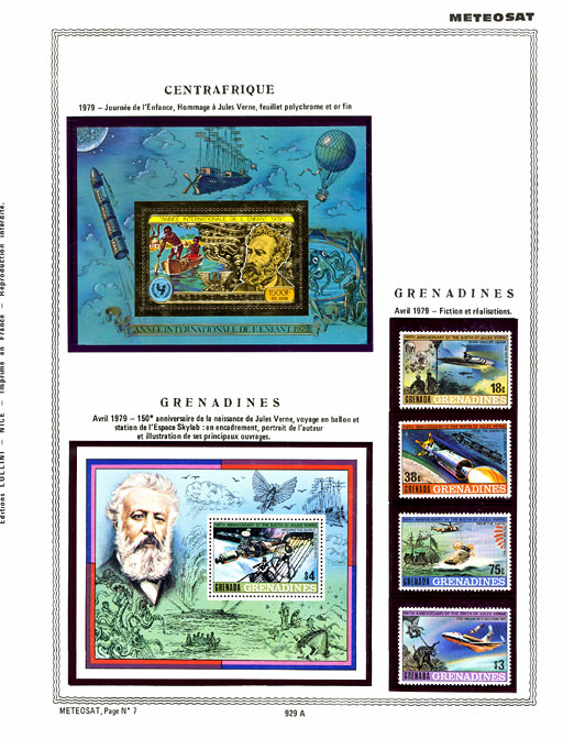 page _929_A_ from album collection espace of stamps