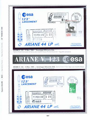 page number kourou_1067__ from album kourou to collect stamps