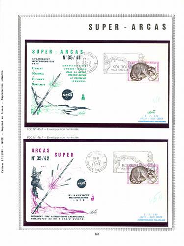 page kourou_107__ de album collection kourou de timbres