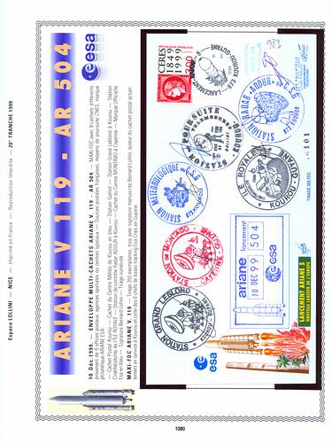 page kourou_1080__ de album collection kourou de timbres