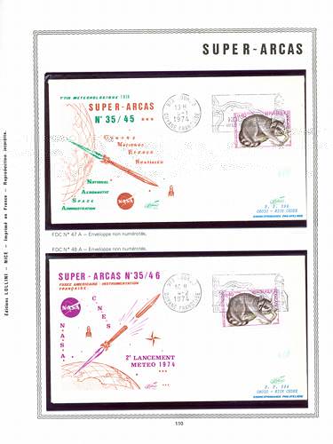 page kourou_110__ de album collection kourou de timbres