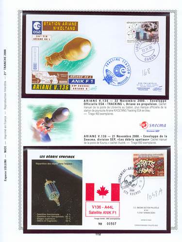 page number kourou_1152__ from album kourou to collect stamps