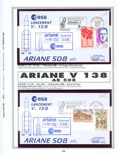 page number kourou_1154__ from album kourou to collect stamps