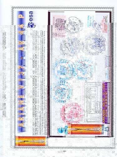 page kourou_1161__ de album collection kourou de timbres
