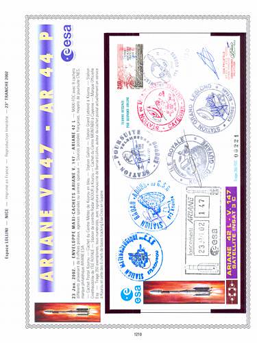 page number kourou_1210__ from album kourou to collect stamps