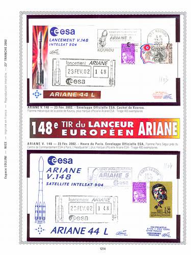 page number kourou_1214__ from album kourou to collect stamps