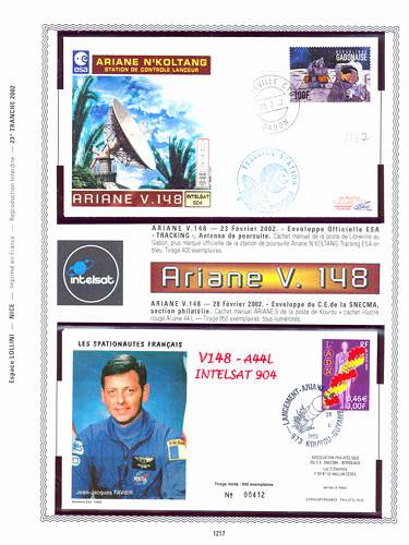 page number kourou_1217__ from album kourou to collect stamps