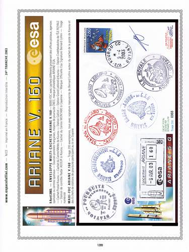 page number kourou_1289__ from album kourou to collect stamps