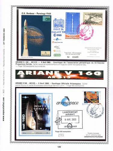 page number kourou_1292__ from album kourou to collect stamps