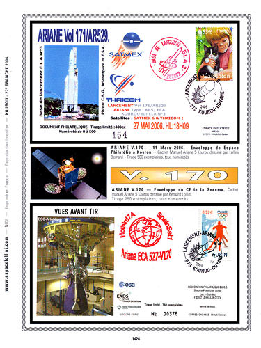 page number kourou_1426__ from album kourou to collect stamps