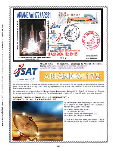 page number kourou_1443__ from album kourou to collect stamps